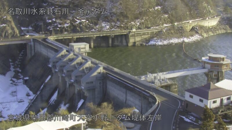 宮川・宮川橋ライブカメラと雨雲レーダー 大分県由布市湯布院町川北