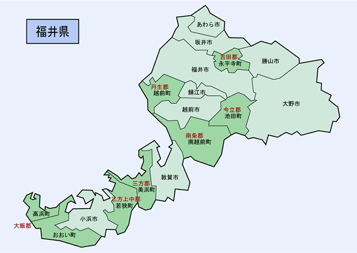 福井県の地形・地盤 : ジオテック株式会社