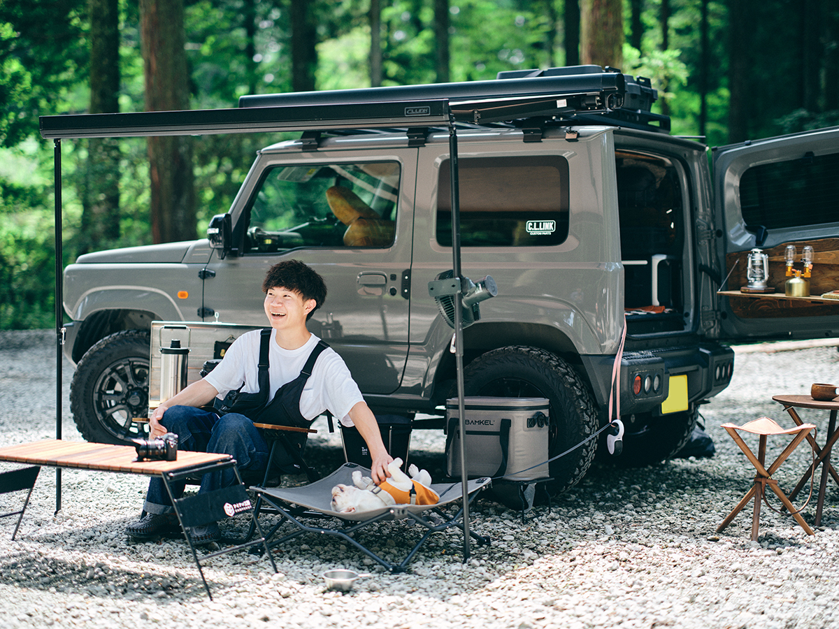 X-T4』とキャンプ“Night on earth”〜