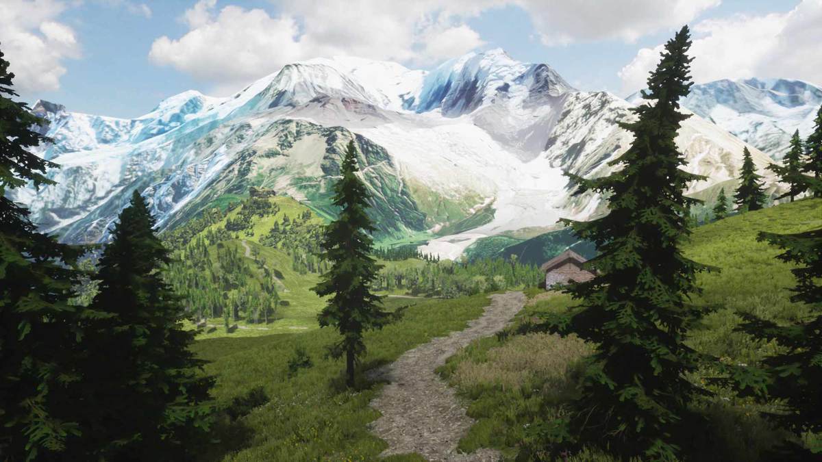 ツール・ド・フランスTour de Franceの峠越えでお馴染みのガリビエ峠の近くにあるフランスアルプス 