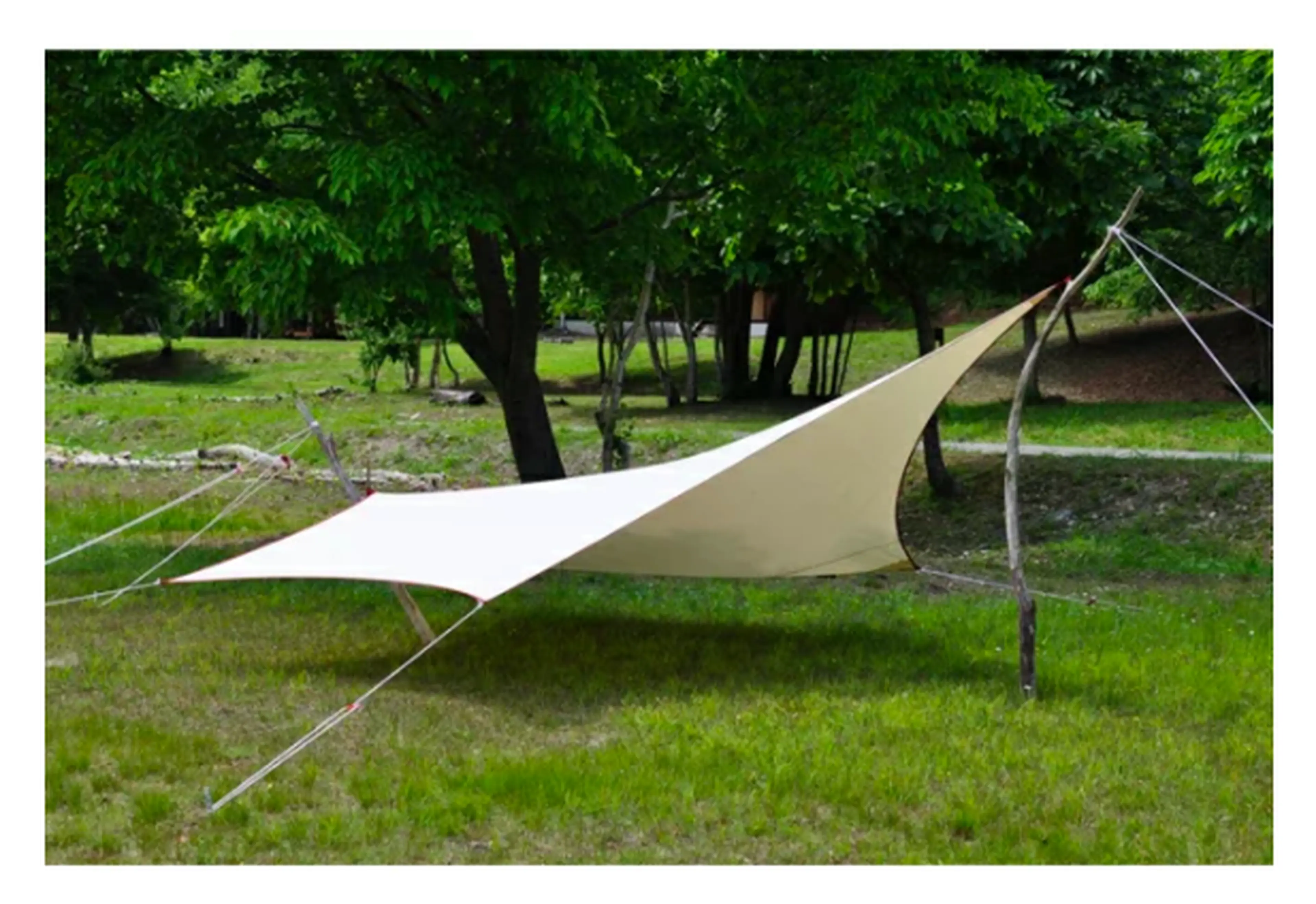 完全保存版 タープ泊マニュアルおすすめのタープや蚊帳、冬でも快適に過ごす方法TAKECAMP