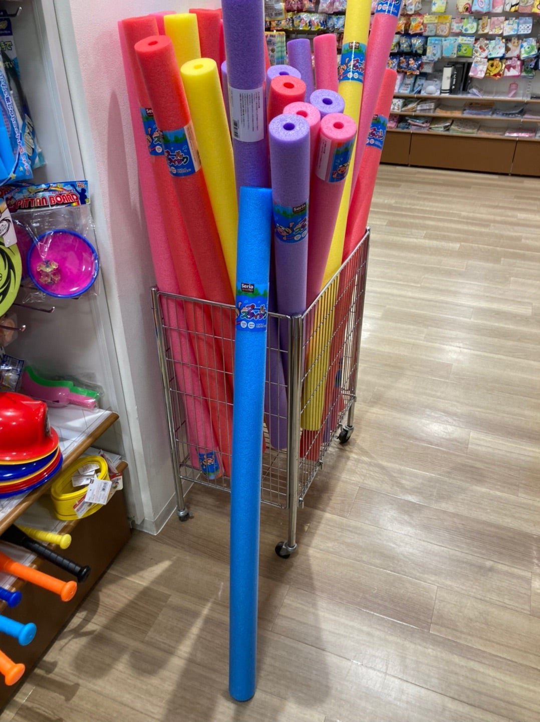 プールスティック で算数数え棒 他にも遊び方がたくさん！ セリア 100均