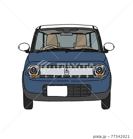 自動車と人物 正面 イラスト素材4941532- フォトライブラリ