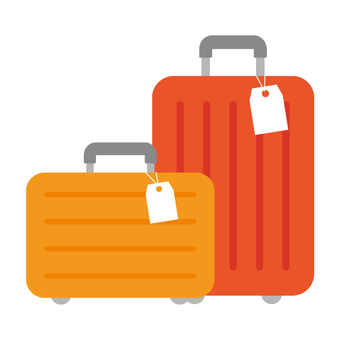 スーツケースを開けて服を持って旅行するイラスト素材透過、PNGフリー画像ダウンロード - Pngtree