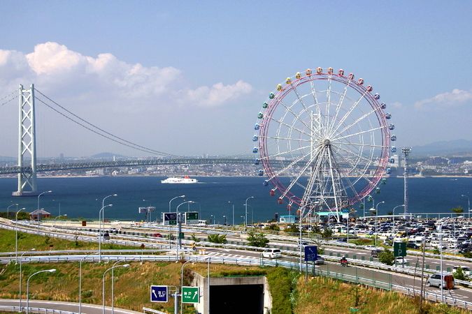 淡路サービスエリア大観覧車の写真素材 - PIXTA