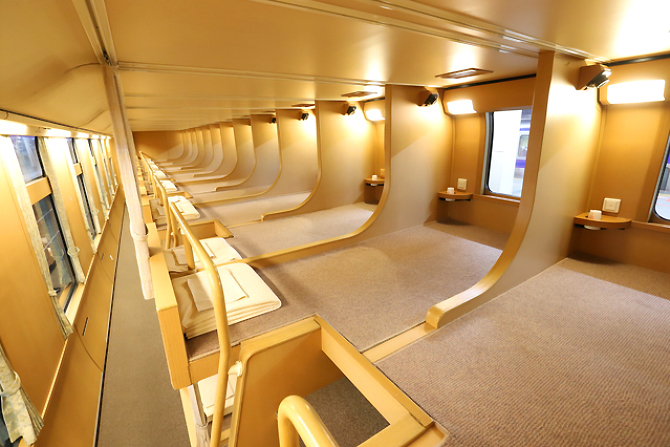 ほどちゃんの島 - 寝台列車路線図 1998.7.10