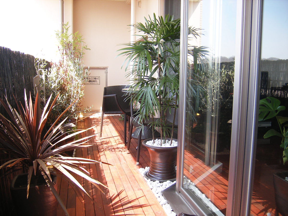 リゾートホテルのベランダの写真素材17701818- PIXTA