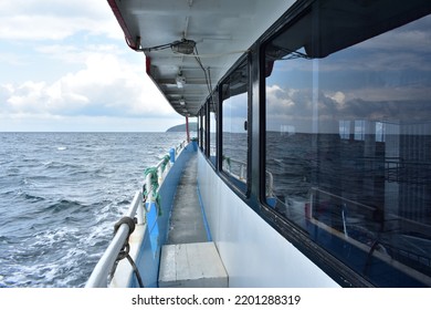 海の景色、ボード船からのビーチの眺めの写真素材・画像素材 Image 135157284