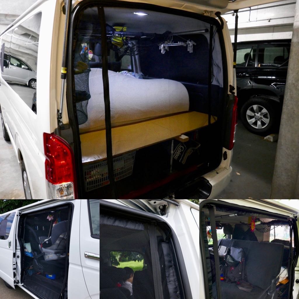 ハイエース車中泊 ファミリーキャンパーさんにおすすめしたい理由を徹底解説！車中泊を楽しむアイテム＆自作カスタマイズもご紹介 -ハピキャンキャンプ・アウトドア情報メディア
