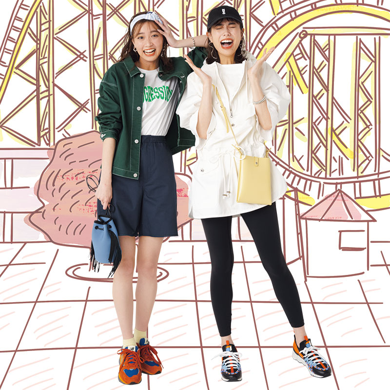 大人の遊園地デートにぴったりの服装まとめ 2021 おしゃれも動きやすさも◎folk