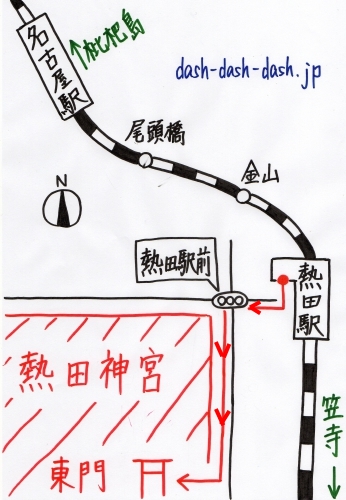 名古屋駅から熱田神宮へのアクセス！最安・最速の行き方をご紹介！NEWT ニュート