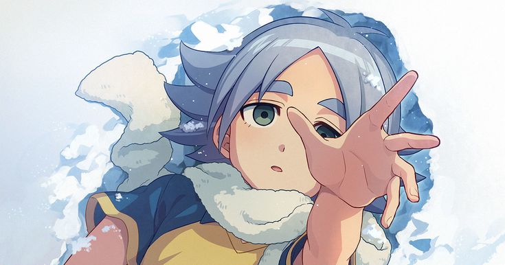 イナズマイレブン 吹雪 染岡 色紙