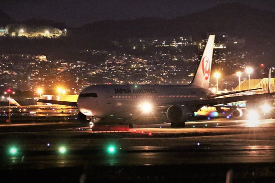 千里川土手 伊丹空港 飛行機撮影テクニック