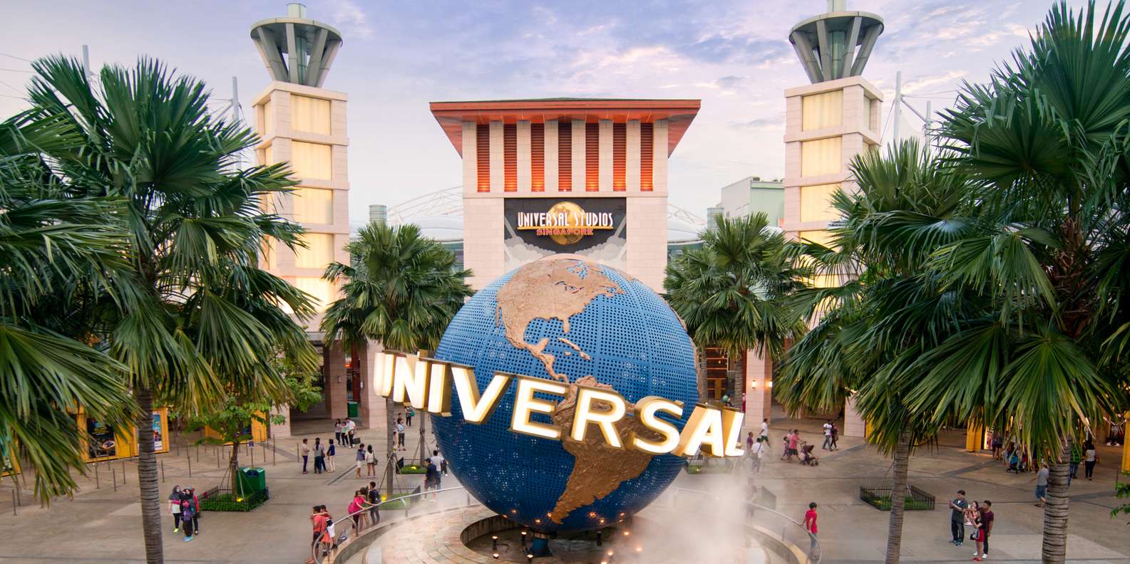 园区地图- 新加坡环球影城, 圣淘沙名胜世界