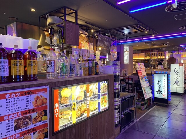 心斎橋ネオン食堂街@心斎橋パルコ地下2階の地下酒場スタンド ニューツルマツ3でランチは鳥玉定食！ごはん味噌汁おかわり自由