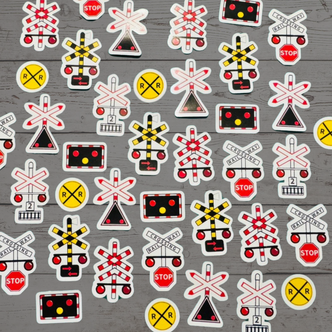 ＰＰ２０５ ポップな異世界シリーズ 踏切 緑Ｘ青鉄道模型店