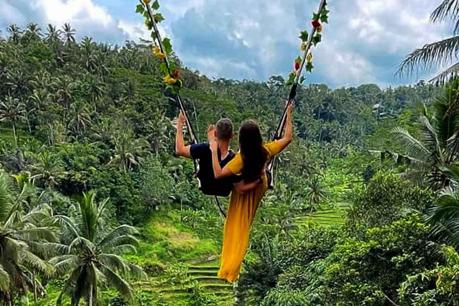 2025 ウブド: バリ島の棚田でATVラフティング+ジップライン、ブランコ、スカイバイク、提供元：Private Guided