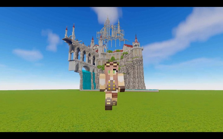 マイクラ 圧倒的なクオリティ！ファンタジー風の巨大建築がこちらマイクラ速報