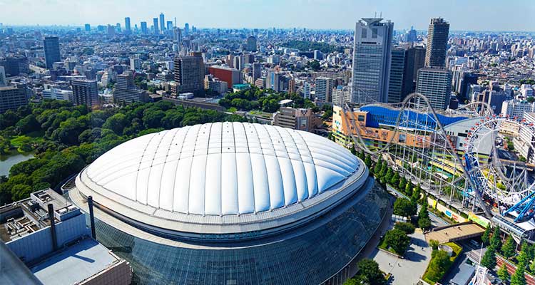 東京ドーム 屋外・運動施設ソリューションパナソニックの空間ソリューションPanasonic