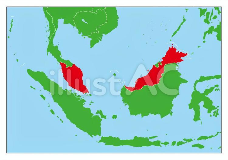 マレーシアの国土と都市について