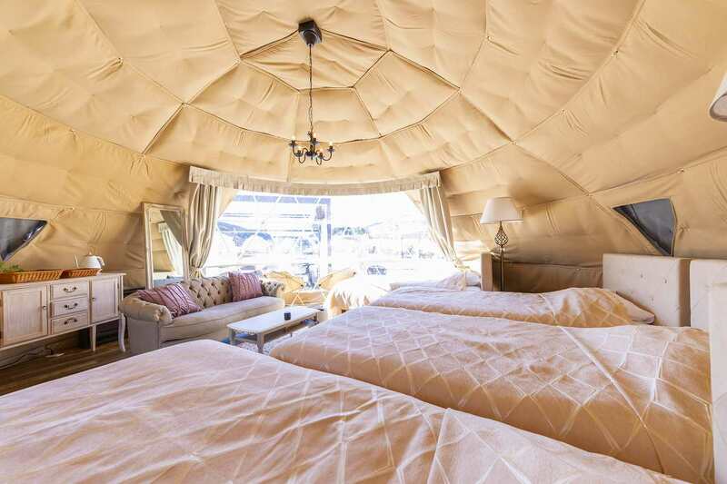 開業1周年・利用人数12,000人突破 ～小学校ならではのNostalgicな心地よさに和らぐ。静岡初のグランピング施設～ Glamping＆Port結株式会社ブッキングリゾートのプレスリリース