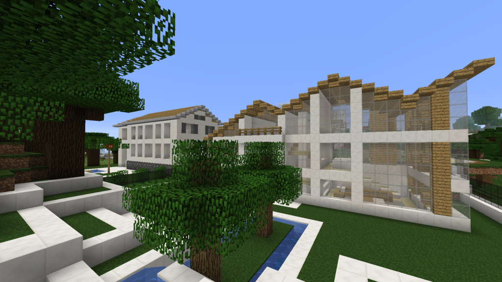 マイクラ建築 ツリーハウス 印刷できる階層別設計図付きマーチのマイクラ建築レシピ