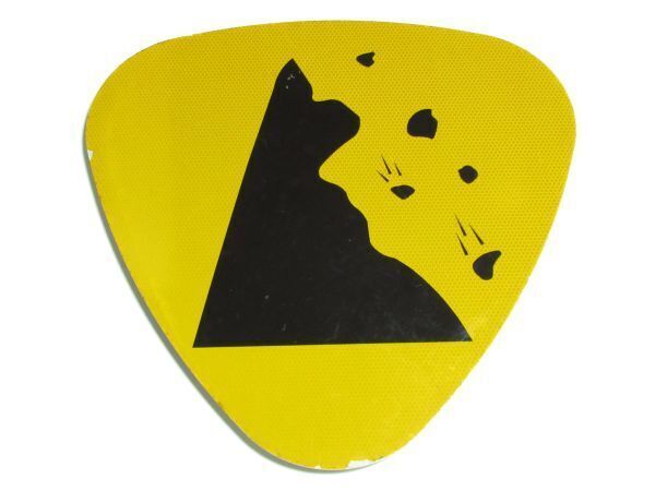 落石注意｣に注意: たなぼた