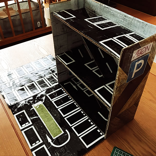 手作りトミカタウンの坂、追加。MACO オフィシャルブログ