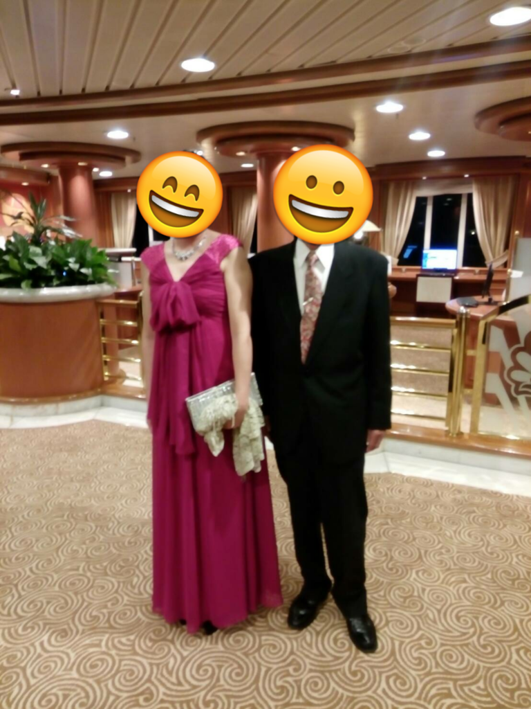 2019夏ダイヤモンドプリンセスクルーズ③☆8 24 第1回目フォーマルナイト☆』鳥羽 三重県