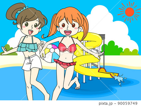 ウォータースライダーイラストフリー素材透過、PNG画像、ベクトル、PSDと無料ダウンロード Pngtree