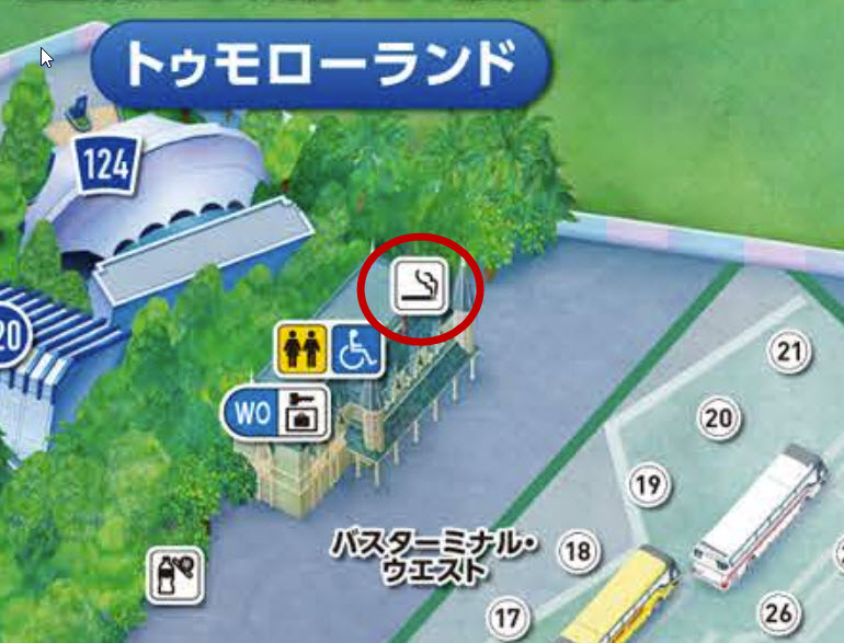 2025 ディズニーランドの喫煙所の場所はどこ？行き方を写真付きで解説！タバコ販売ショップの場所も
