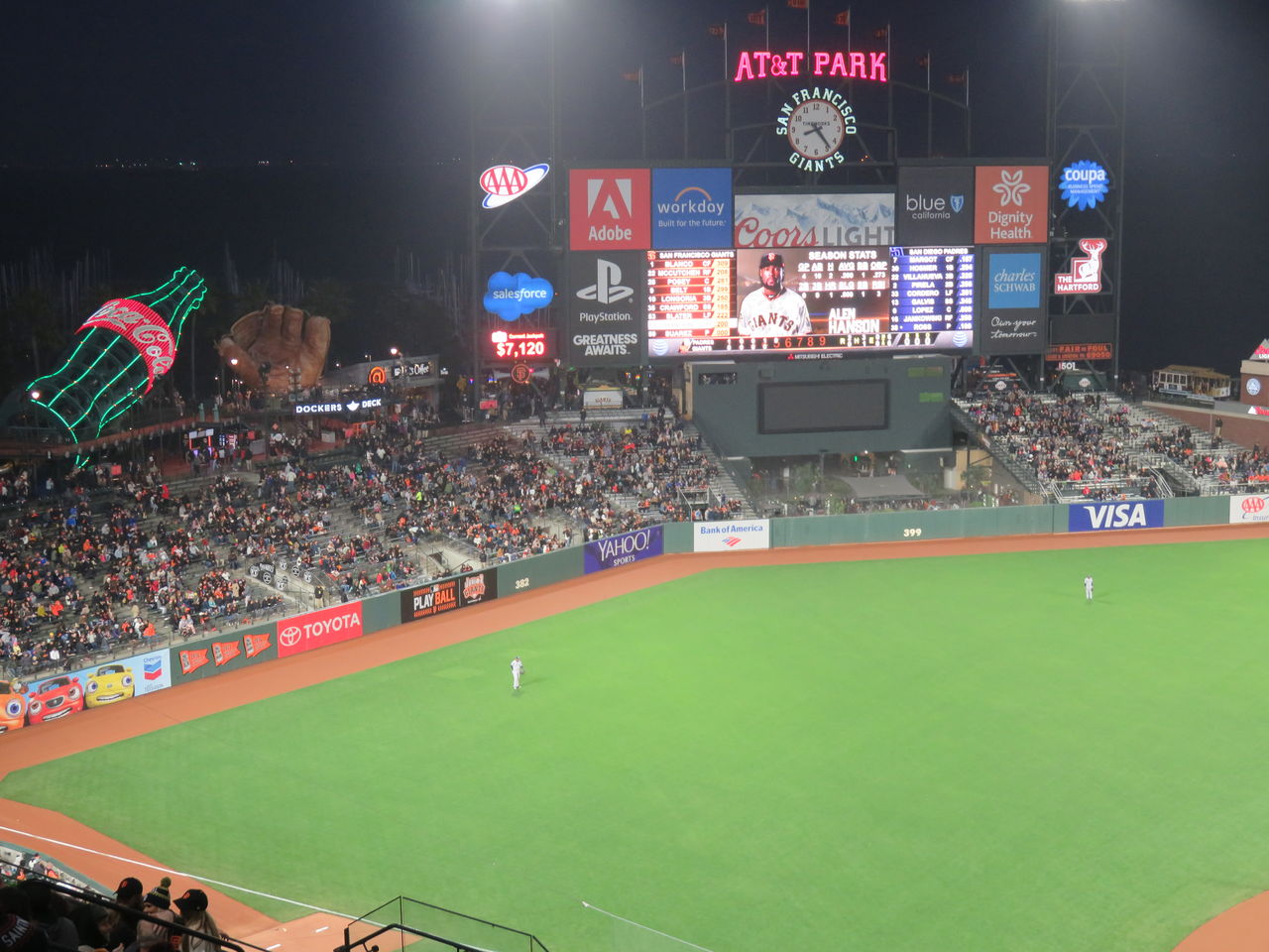オラクル・パーク - アメリカンスポーツ観戦ツアーズ
