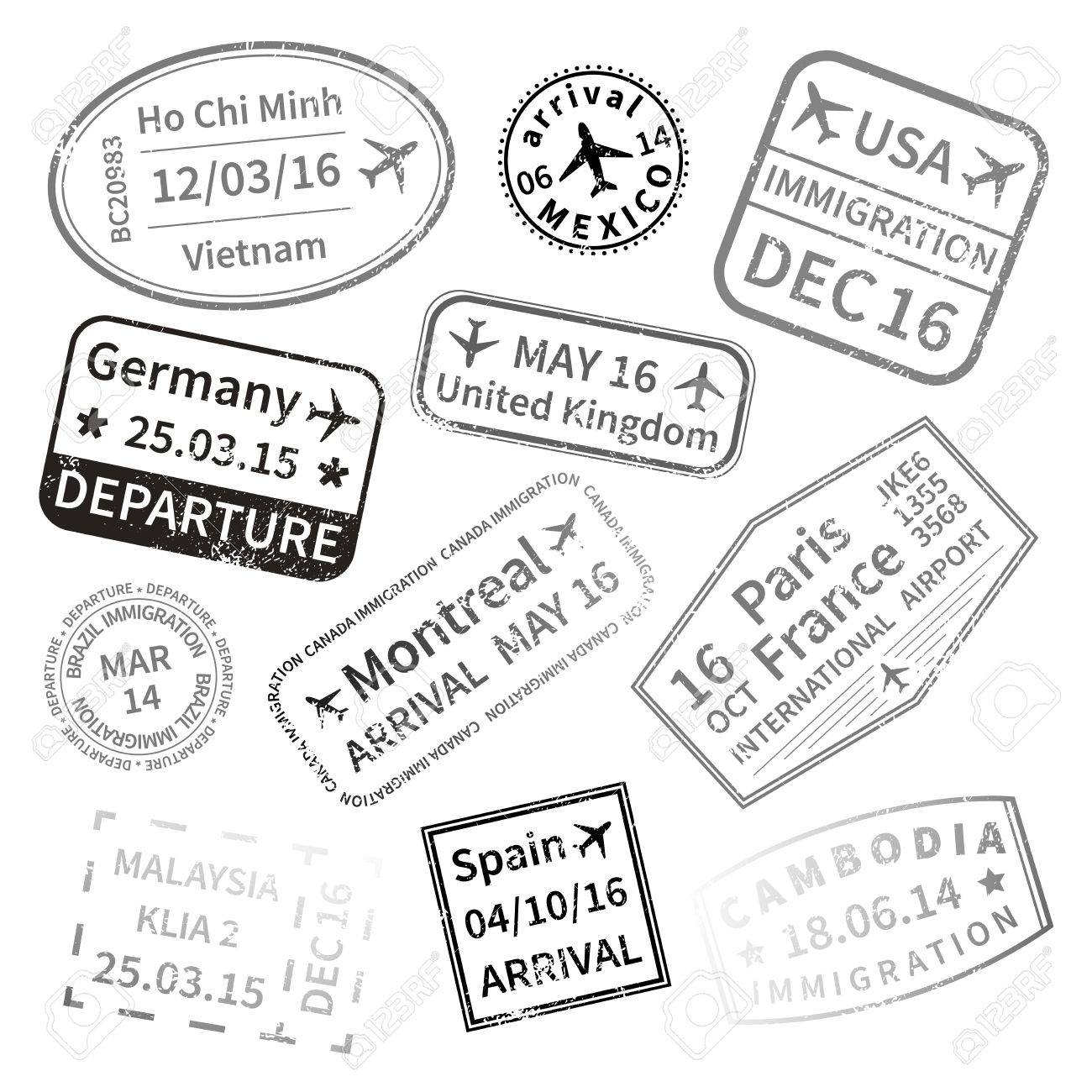 海外スタンプ 木製スタンプ セット販売 大判 英語