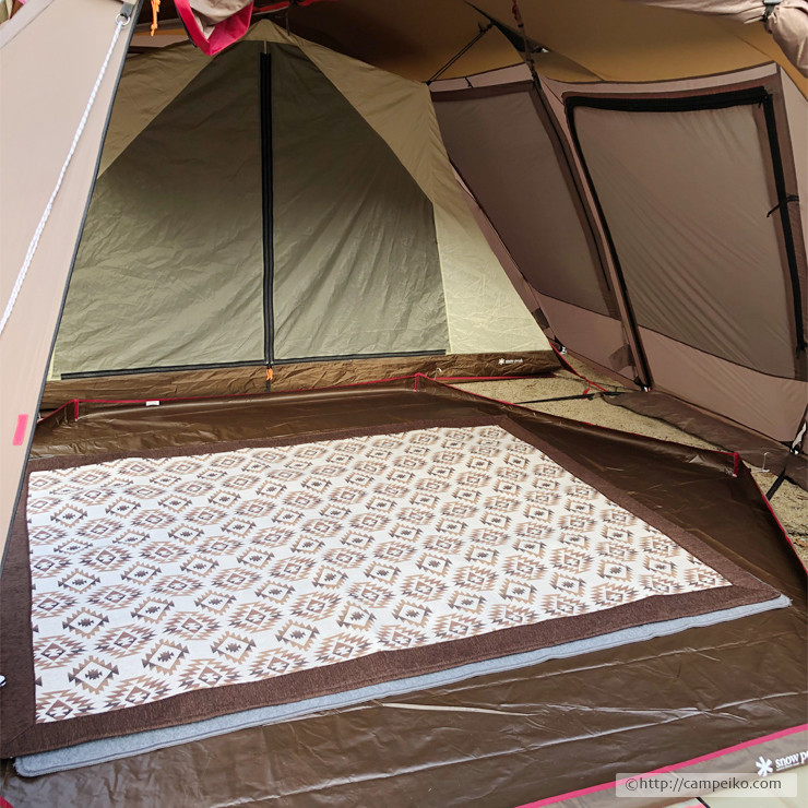 地べた＆お座敷スタイル 冬のソロキャンプのレイアウトを紹介 - ERABIKATA