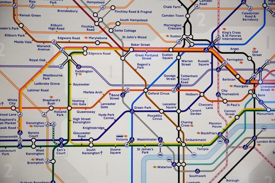 ポスター アート London Underground