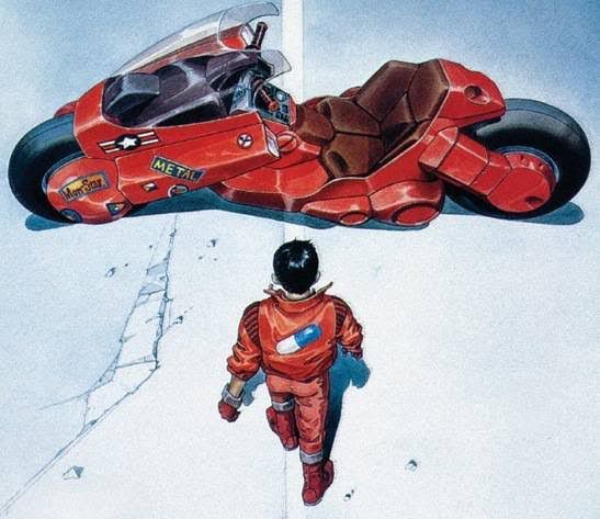 アニメから飛び出た「AKIRA」の金田バイク。 番外編vol.2899- Good Frlend!