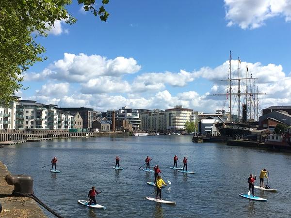 ブリストル 英国のマップ -