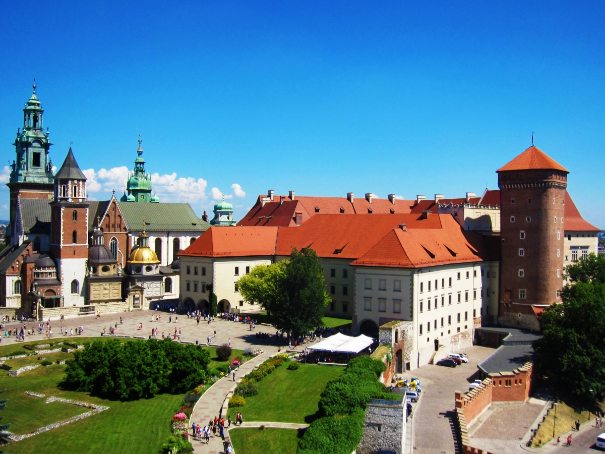 ポーランドの旅6🇵🇱ヴァヴェル城と大聖堂・聖マリア教会Wawel Castle & Cathedral, St.
