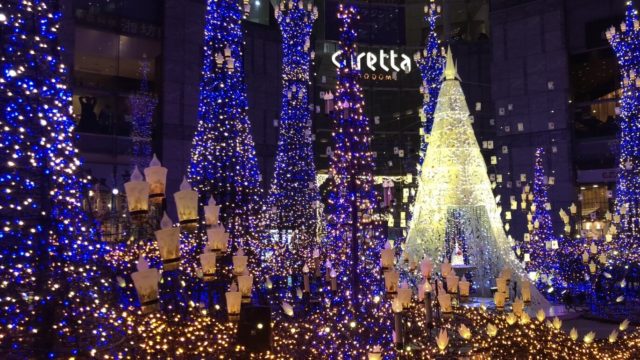 美女と野獣のイルミネーション！？カレッタ汐留ディズニーコラボ2018–2019Pieces☆ LIVE YOUR LIFE☆EN旅