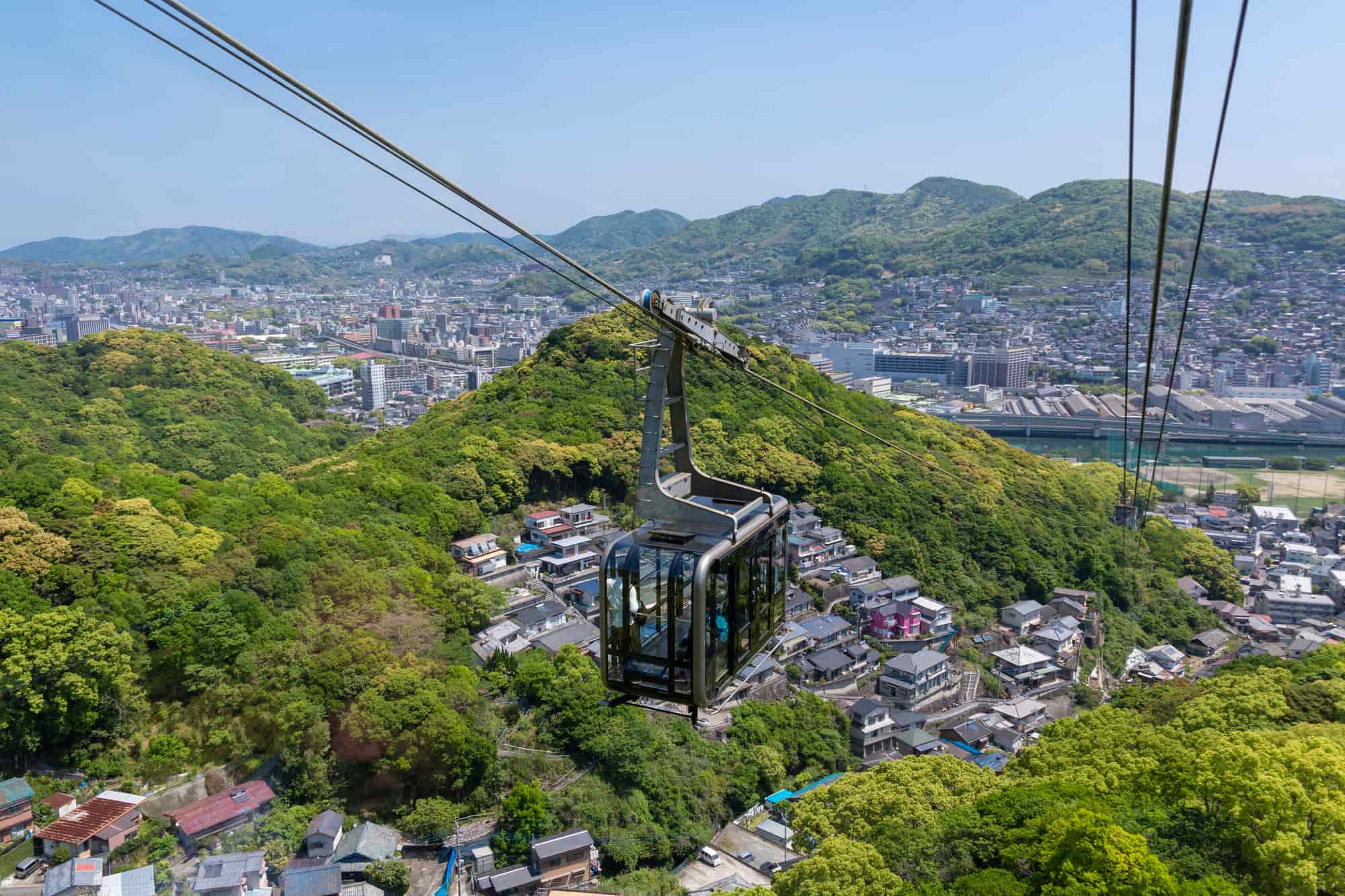 稲佐山の遊歩道 展望台まで迷わず行けます！徒歩20分スロープカー対応版