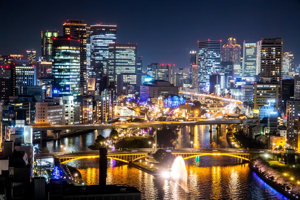大阪府大阪夜景 梅田スカイビル: ID-1661ご当地写真・イラスト素材サイト PICTY ピクティ