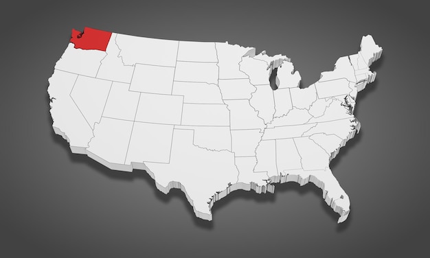 近代的な都市地図 地域とタイトル概要地図とアメリカ合衆国のワシントン州シアトル市 ストックベクター ©ingomenhard 195879124