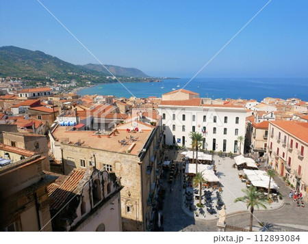 イタリア シチリア島 モンレアーレの町並み37468300