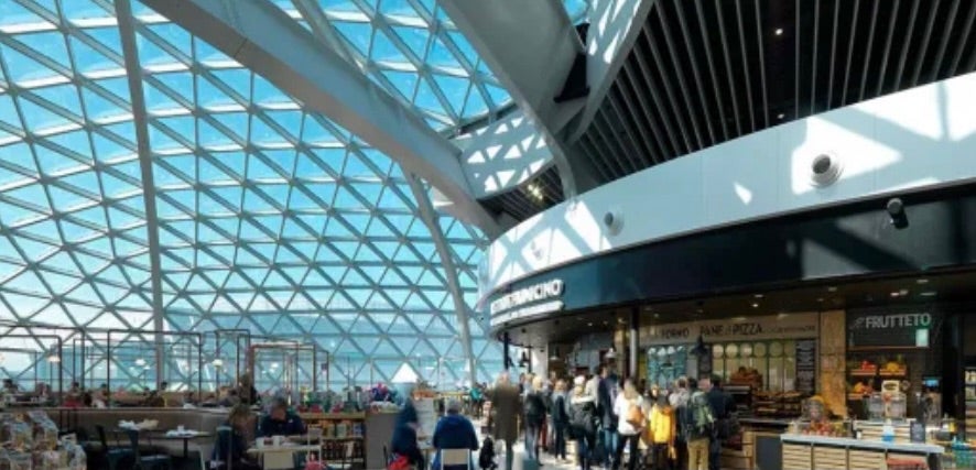 レオナルド・ダ・ヴィンチ国際空港ことフィウミチーノ空港 イタリア ローマFiumicino Airport