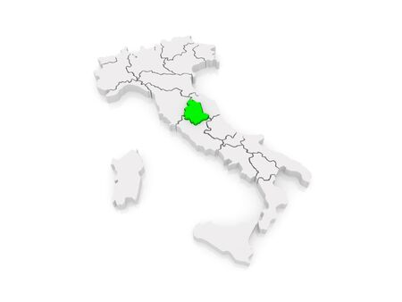 イタリア リグーリア州 観光案内図