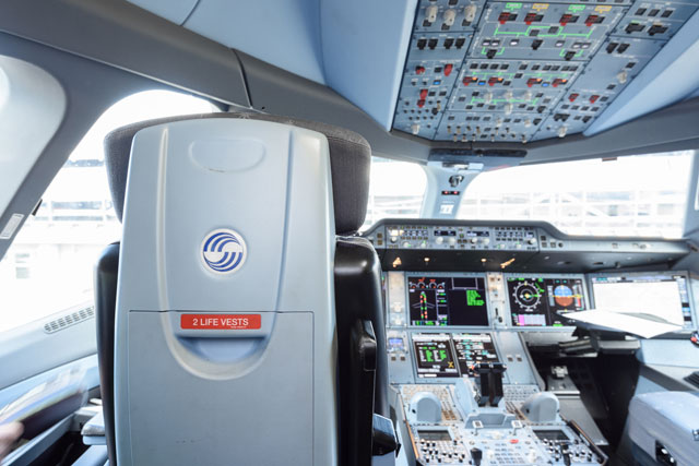 最後のコックピット見学 - 三丁目の飛行機屋