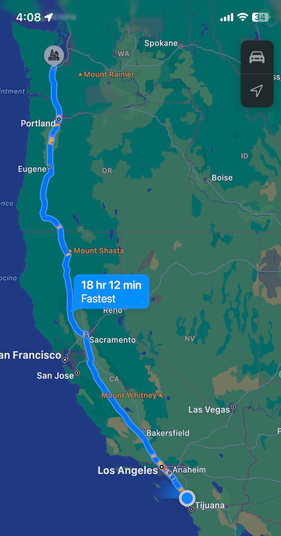 FRANCO MAPS フランコ サーフポイント カリフォルニア