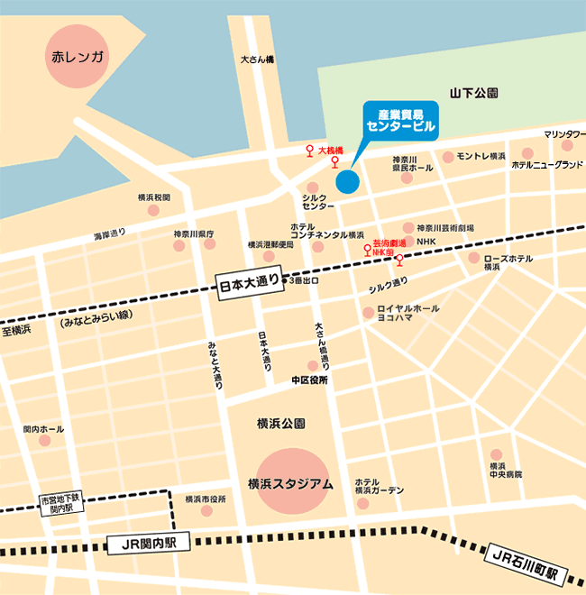 アクセス横浜市青少年育成センターよこはまユース