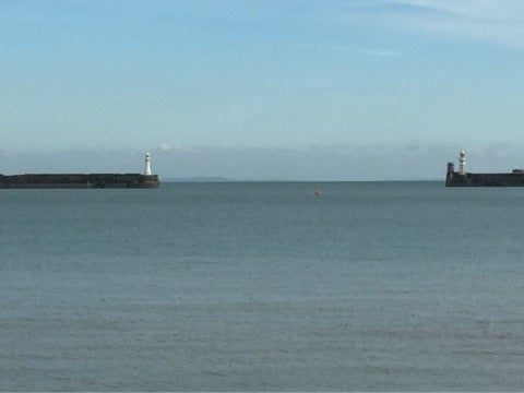 ベルギー移住生活: ドーバー海峡でイギリス島を見る