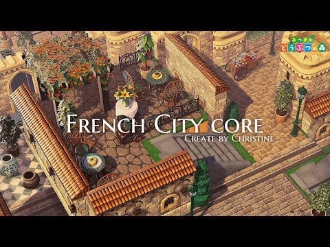 あつ森 海外勢が手掛けたヨーロッパ風の島のエントランスが美しい! - あつ森まとめ速報